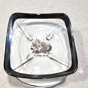 Georges Briard Silver Rim Bowl Hollywood Regency MCM VINTAGE